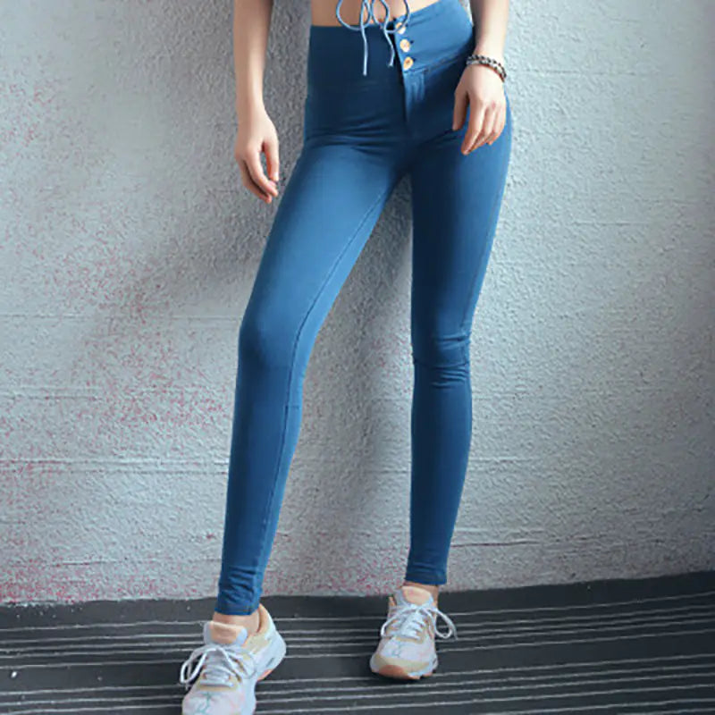 High Waist Elastic Peach Hip Fitness Yoga Pants