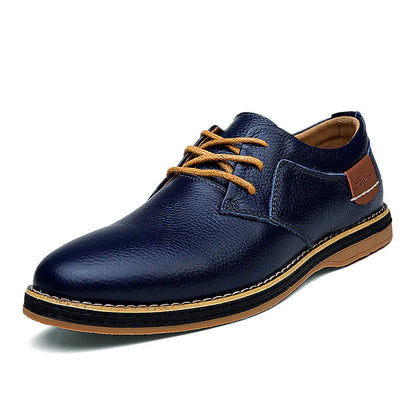 Brogue Formal Leather Shoes for Men - Casual Footwear