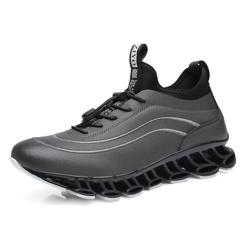 Leather Blade Sports Shoes, Casual Running Shoes for Men