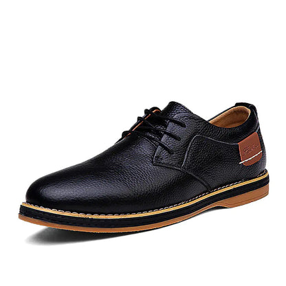 Brogue Formal Leather Shoes for Men - Casual Footwear