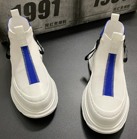 Trendy High-Top Casual Shoes for Men (Autumn/Winter)