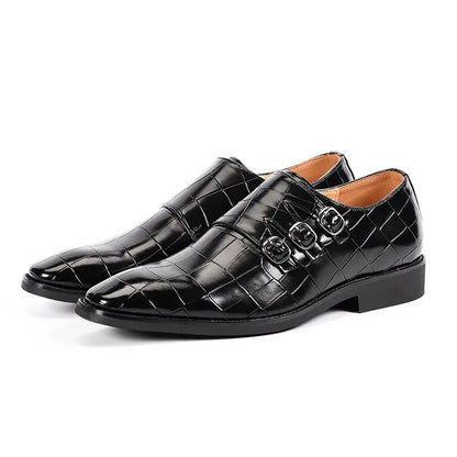 Breathable Plus Size Leather Shoes for Men