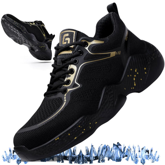 Steel Toe Work Shoes for Men – Lightweight & Breathable