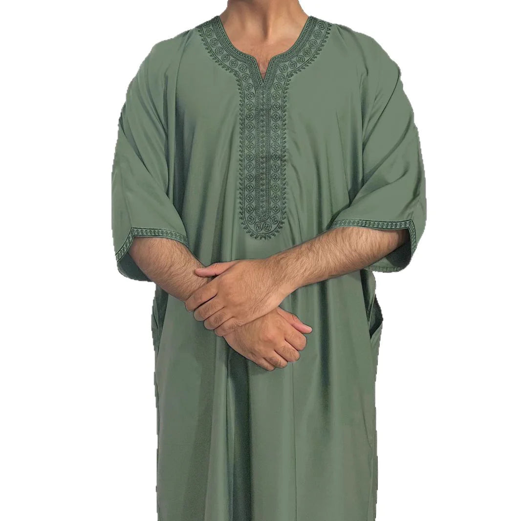 Ethnic Men's Clothing Middle East Muslim Loose Robe Men