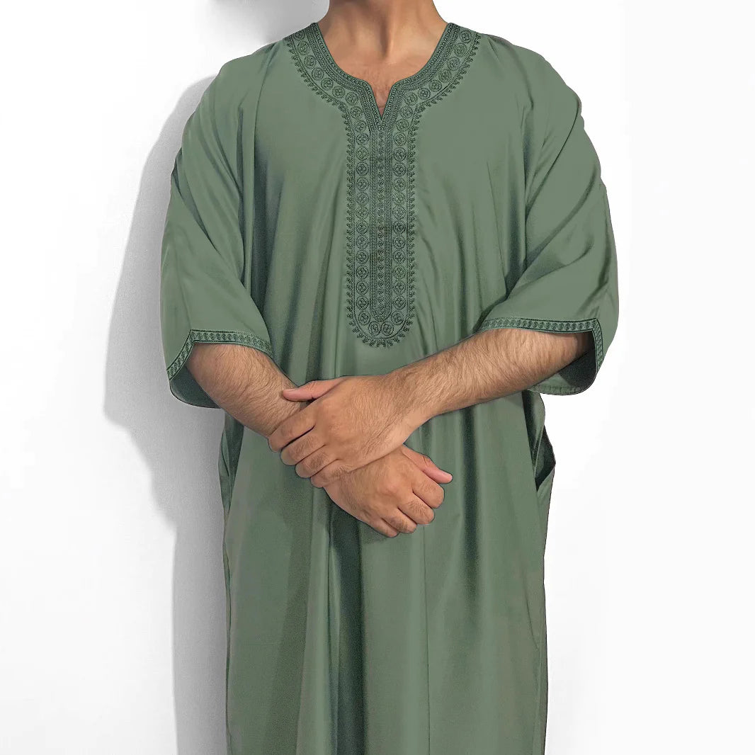 Ethnic Men's Clothing Middle East Muslim Loose Robe Men